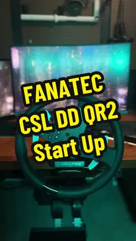 The sounds of a @Fanatec CSL DD QR2 powering on for the first time. 