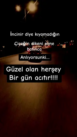 Yol seni nereye götürse götürsün rengini ve işini kaybetme..!!!!🕊