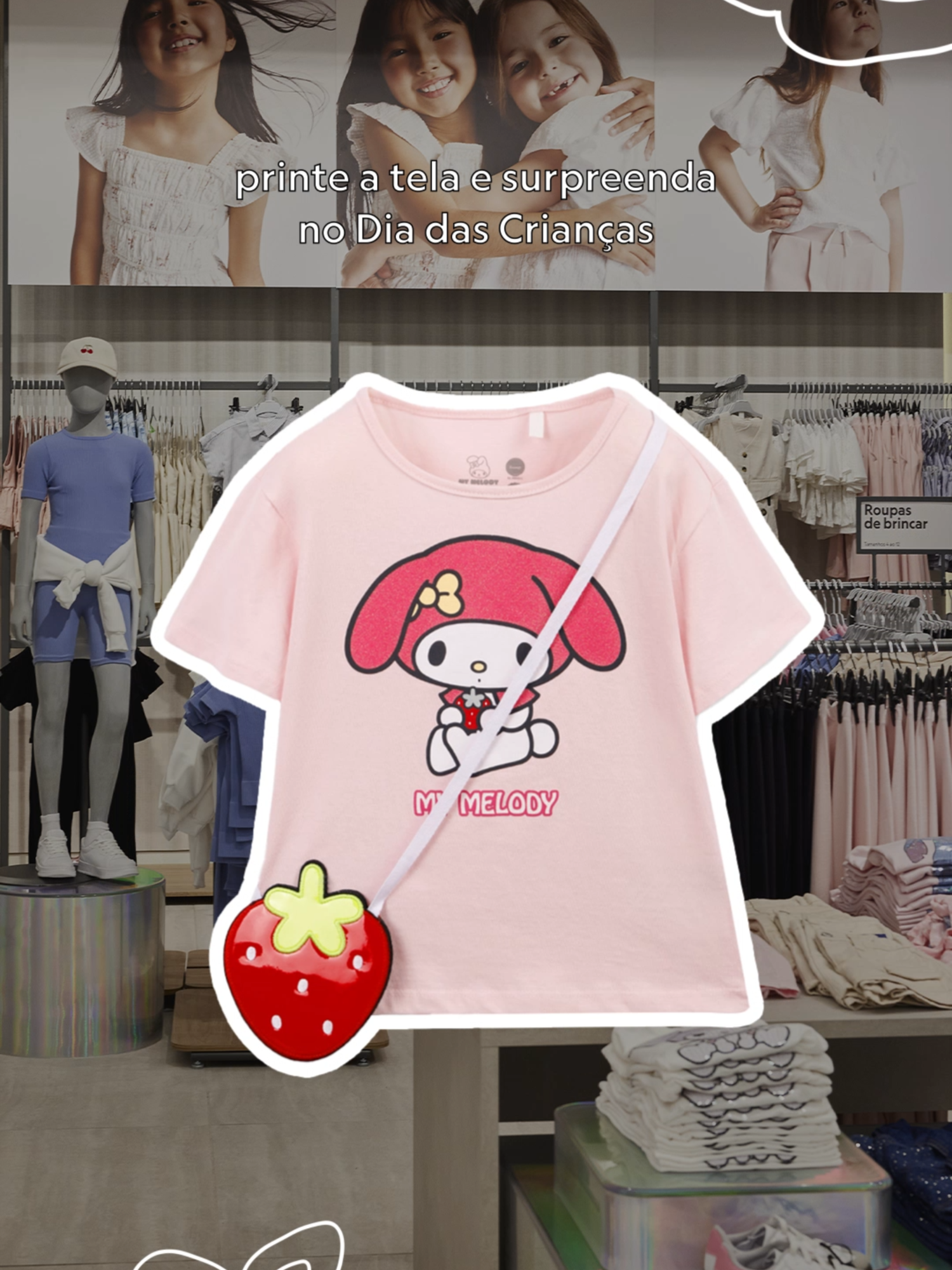 Na dúvida sobre o presente de Dia das Crianças? 🎁 Printe a tela e encontre a opção perfeita pra fazer a alegria dos pequenos! #DiaDasCriancasCeA #FashionTok #TikTokFashion #Moda