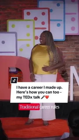 Designing my dream career has taught me one powerful message: you are always worth the bet.  Watch my TEDx talk “I have a career I made up. Here’s how you can too” now on YouTube 🥹❤️ #tedtalk #theninthsemester #earlycareer #designingmydreamcareer #careerownership 