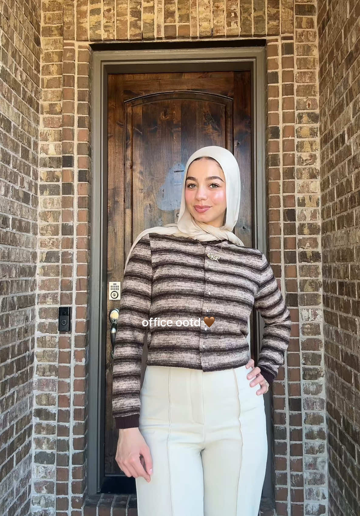 love neutralssss #corporateootd #officeoutfit #modestfashioninspo #hijabifashion #ootdhijab 