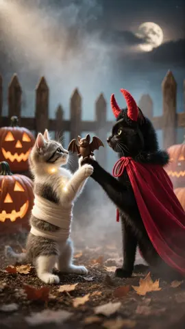 Trick or Treat! #blackcat #cat #halloween #trickortreat #salem 