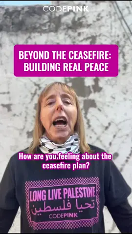 As we hope there’s a real ceasefire, let’s stay clear-eyed. A pause in bombing isn’t justice, Not while the siege, apartheid, and impunity continue. We’ll keep organizing until there’s true freedom for Palestine and peace across the region.
