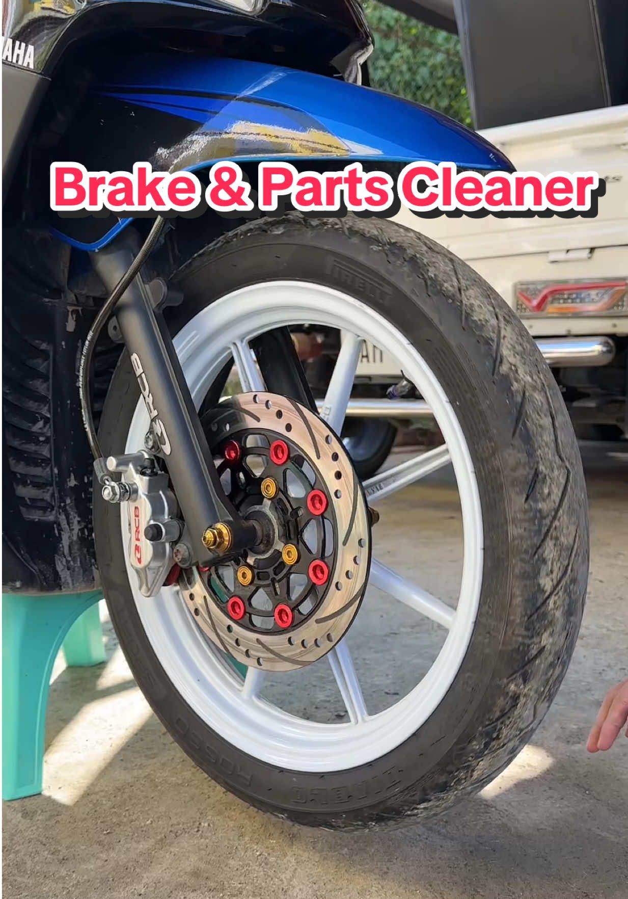 Wag nyo antayin kalwangin disc nyo bago kayo mag linis ng brake #brakecleaner #discbrakecleaner #marshbrakeandpartscleaner #brakeandpartscleaner #fyp 