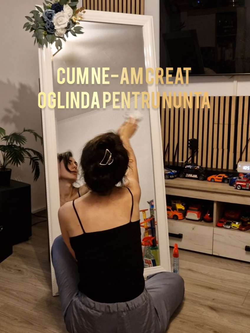 Am creat o oglinda pentru poze, in schimbul cabinei foto ✨️ Rezultatul in video  • Stickere @ICarts | Stickers and more  • Oglinda @JYSK  • Decorațiuni @SHEIN  #oglindafoto #nunta #decoratiuni #mireasa #fy 