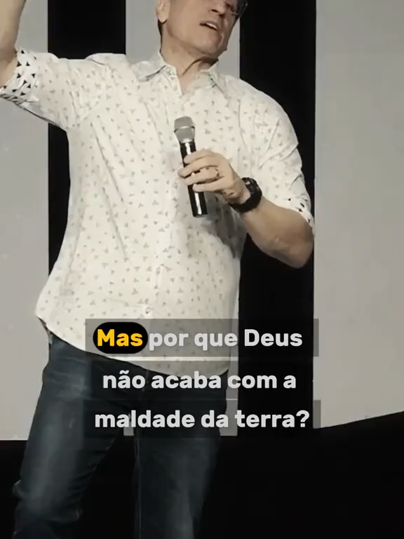Por que Deus não resolve a Maldade   Zé Bruno #fycristao #yeshua #fyp #cristo