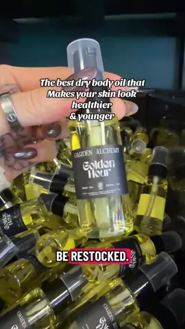 ✨ your newest obsession is here! No more dull skin & boring scent profiles! Elevate your game today 💥#fyp #perfumetiktok #bodyoil #gardenalchemy #DRYBODYOIL  