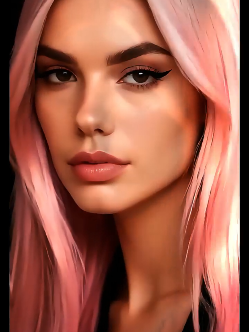 Turn your photo into a stunning pastel pink goddess look ✨ Perfect lighting, soft glam, and captivating eyes. Try it now and glow in style! Hashtags TikTok : #PinkHair #AestheticEdit #GlowLook #CapCutTemplate #AIBeauty 