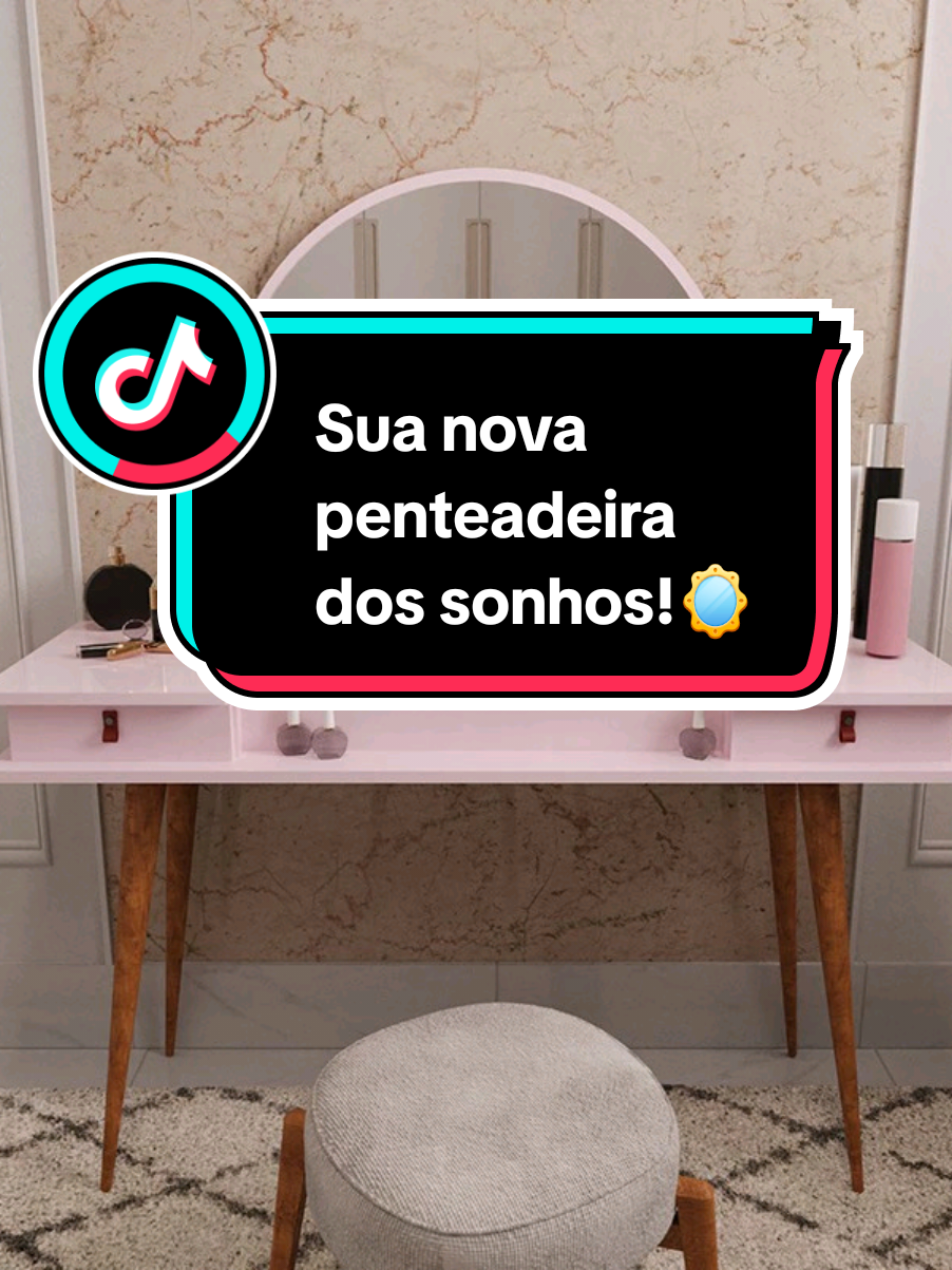 A Penteadeira Diana é o toque de elegância e praticidade que faltava no seu quarto. Com 2 gavetas espaçosas, porta de vidro e nichos laterais, ela oferece o espaço ideal para organizar maquiagens, perfumes e acessórios com charme e funcionalidade. Seu design moderno combina com qualquer decoração, trazendo sofisticação e praticidade ao seu ambiente. Ideal para quem ama beleza, organização e um cantinho especial para se cuidar! 💖 ✨ Destaques: 2 gavetas amplas e resistentes Porta de vidro elegante Nichos para perfumes e cosméticos Estrutura firme e design moderno Perfeita para quartos e closets#PenteadeiraDiana #CantinhoDaBeleza #DecoraçãoFeminina #PenteadeiraModerna #Organização     @achadosdalaranjinha 