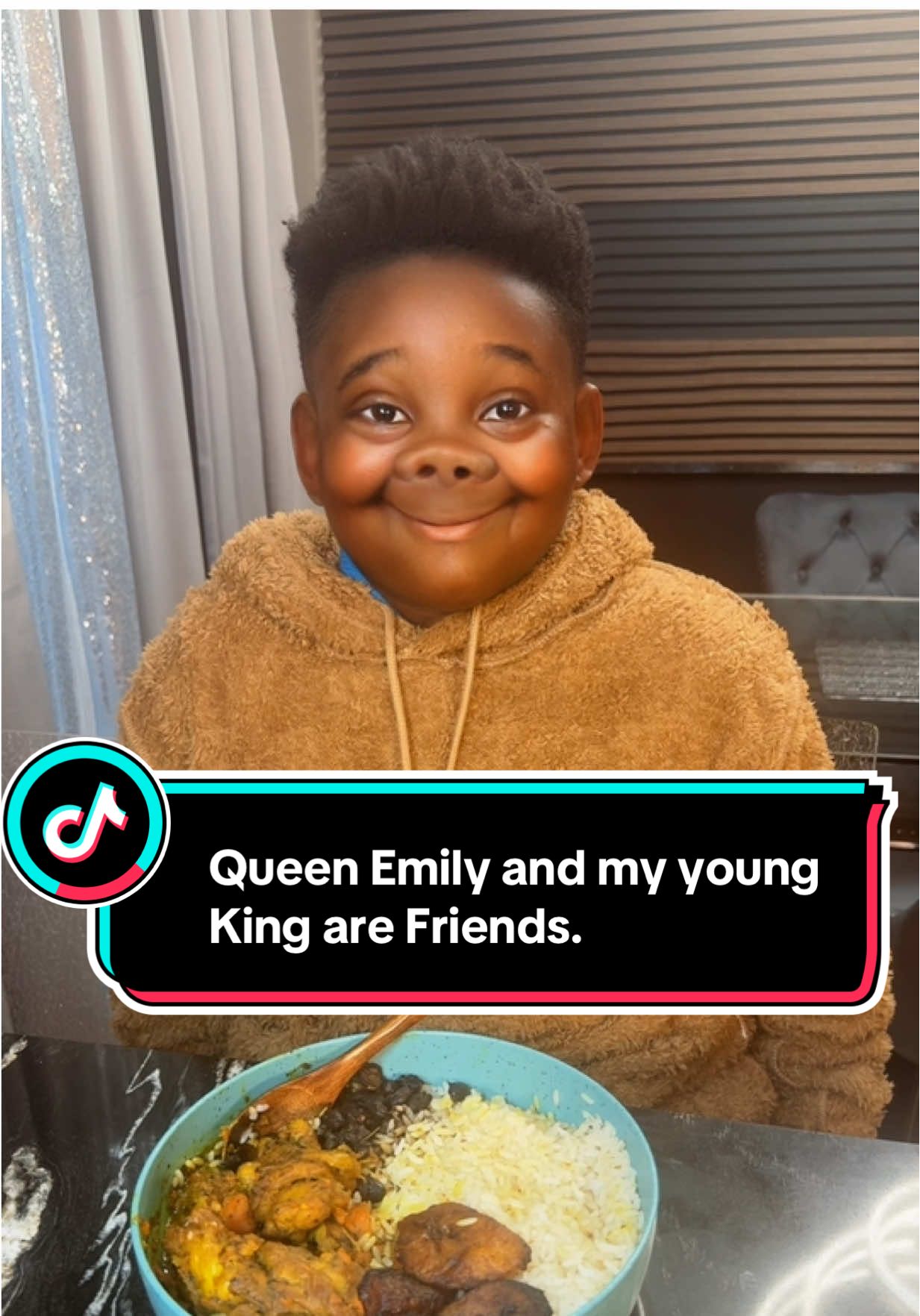 Queen Emily and my young King are Friends .#fyp #viral #xybca 