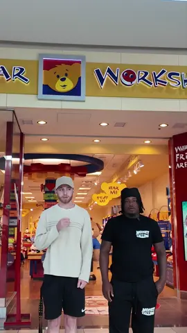 Taking my black friend to build a bear #tribetv #white #black #fyp #hood 