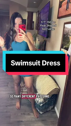 The cutest swimsuit dress you will ever own! #swim #swimsuit #onepiece #mom #dress