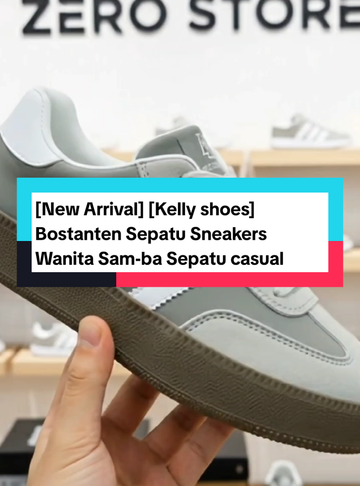 (New Arrival] [Kelly shoes] Bostanten Sepatu Sneakers Wanita Sam-ba Sepatu casual terbaru tahun 2025 #fyp #gajiansale #promoguncang1010 #sneakers #sepatuwanita 