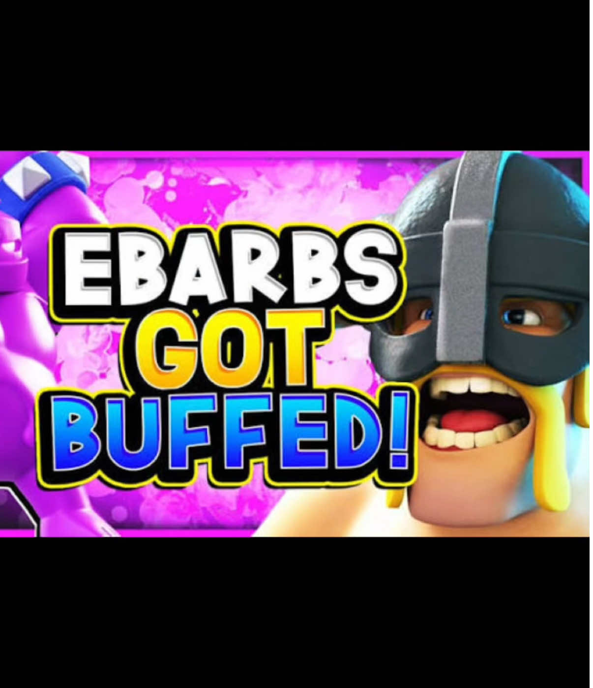 2.7 Elixir golem E-Barbs cycle #clashroyale #viral #fyp 