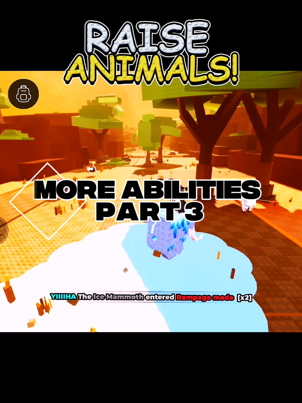 More Animals with different abilities Part 3!!! Game is called Raise Animals! #fyp #gaming #roblox #raiseanimals #robloxfyp 