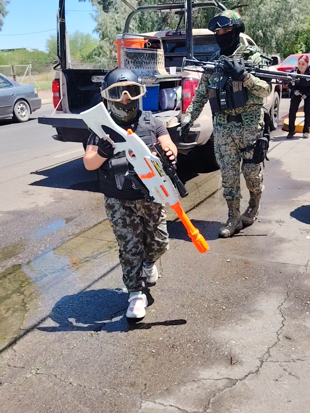 Mi niña, mi Reyna.. sé lo que quieras ser!!  #marinaarmadademexico #ejercitomexicano #niñamilitar #mexico🇲🇽 