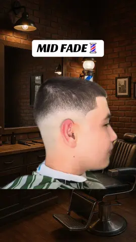MID FADE💈 #trending #barbero #videography #barberlife #barberosdelmundo 