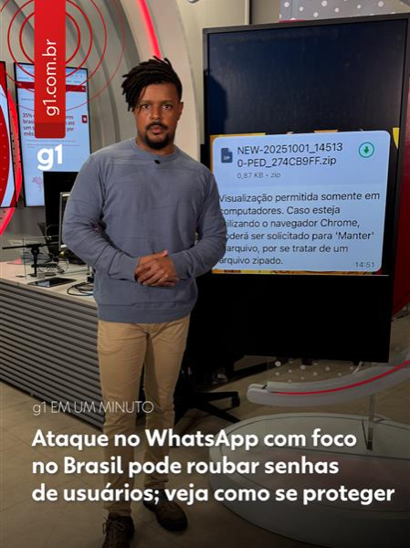 Veja os destaques do #g1em1minuto desta quinta-feira, 9 de outubro #g1