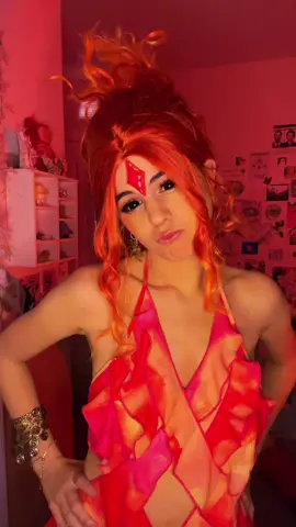 I HATE MY EYES whatever #flameprincess #flameprincesscosplay#adventuretime#adventuretimecosplay#so0ts