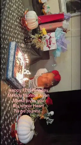 Happy 12th Birthday to my whole Heart, Me beautiful Angel✨ Mama loves you and will always celebrate You Forever till we reunite…I love you my Beautiful Melody🤍 #babygirl #happybirthday #griefjourney #surviving #iloveyou 