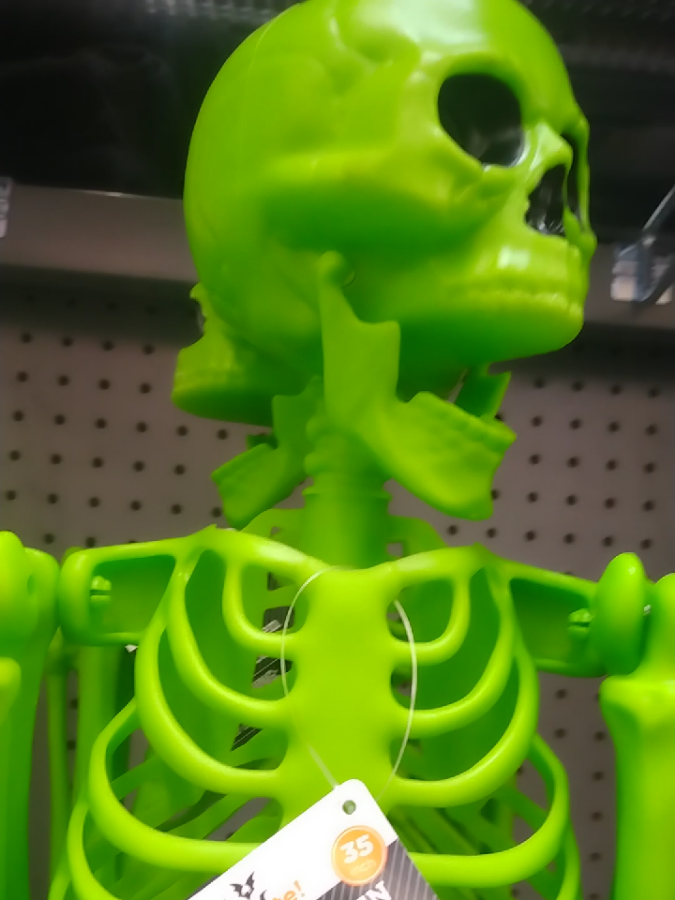 i think I messed up the order but. yeah . . #123toobony #greenandmean #greenskeleton #greenandmeanskeleton 