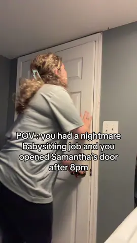 Please tell me yall know what I’m talking about 😂😭#fyp #babysittinggonewrong #babysittingsamanthascaryjob 