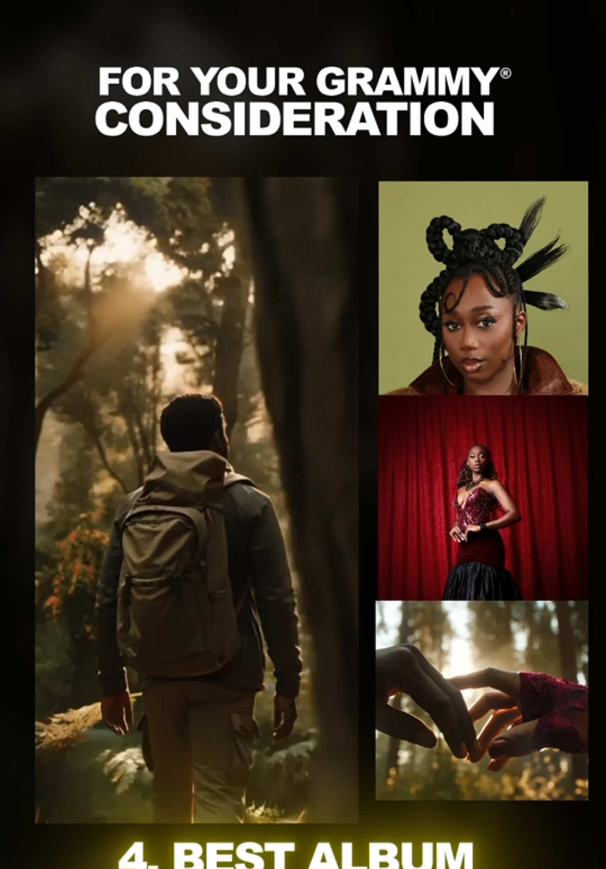 First, it was me performing MY AFRICA for Global Spin by the GRAMMYs… and today, it’s a GRAMMY consideration 🙏🏾✨ Forever grateful to the @GRAMMYS for the consideration in four incredible categories 🎖️ 	1.	Best African Music Performance – Faraway 	2.	Best Global Music Album – Freely 	3.	Best Album Cover – Freely 	4.	Best New Artist – Freely The journey continues let’s keep pushing❤️✨ #FREELY #FARAWAY #RECORDINGACADEMY #grammys 