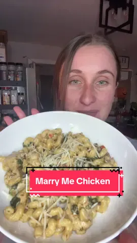 Marry Me Chicken Dinner in under 20 minutes. #marrymechicken #budgettok #budgetmeals #quickdinnes 