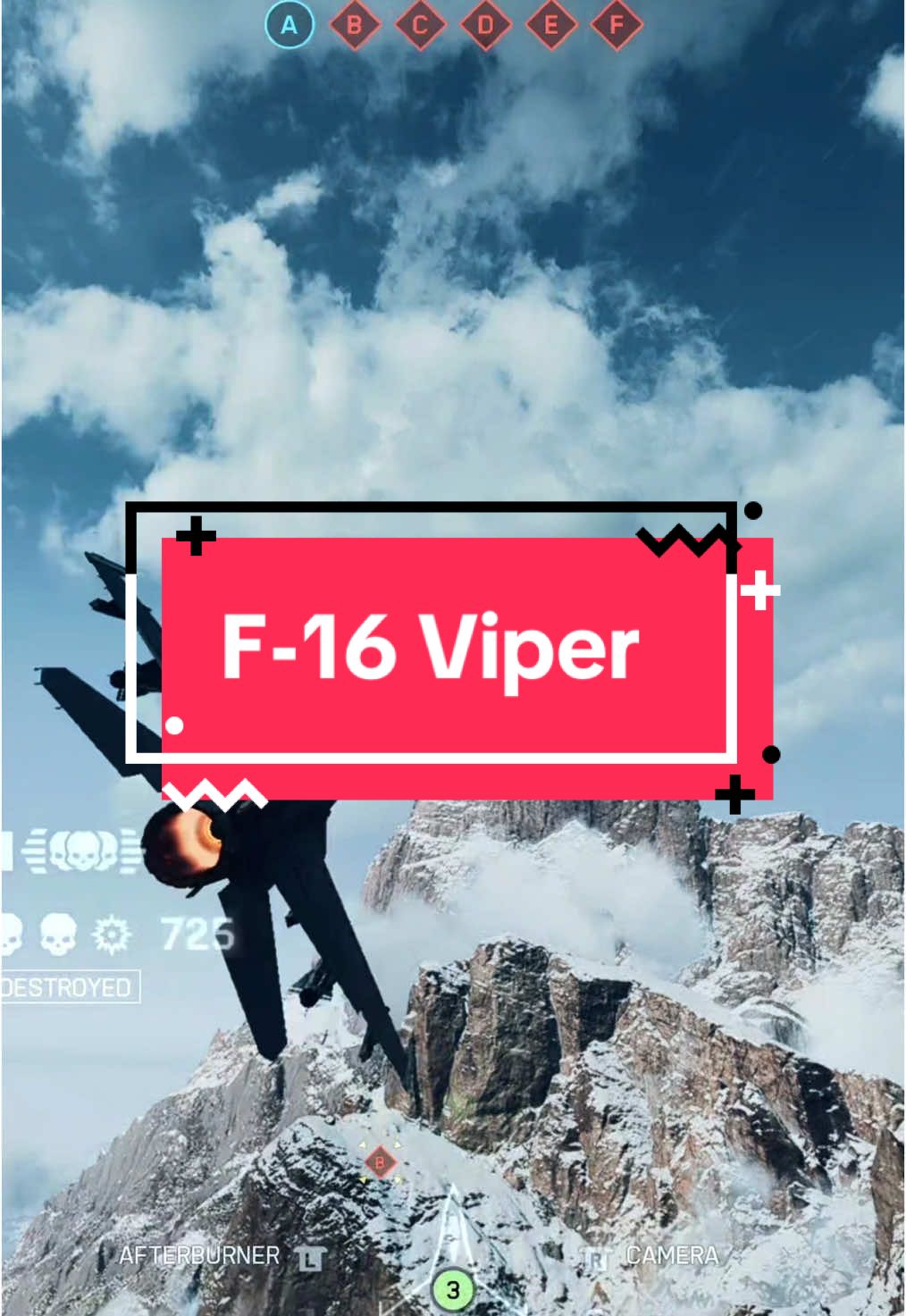 F-16 Gameplay! #battlefieldtrickshots #battlefield #battlefieldtiktok #battlefield6 #bf6 