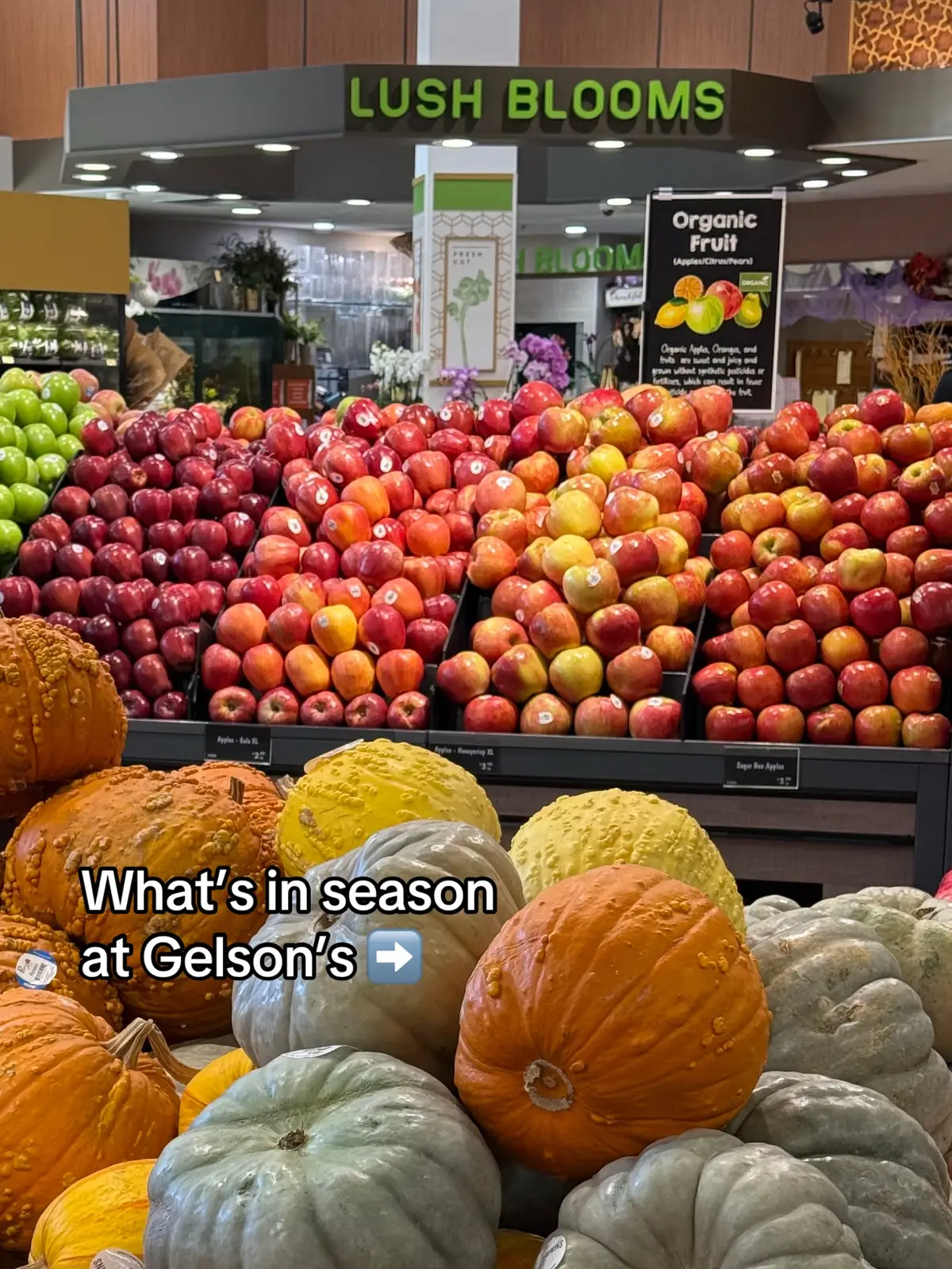 We source from local growers and hand-select every fruit + veggie so you can have the best not only in the fall, but year round!  #FallProduce #Gelsons #Local 