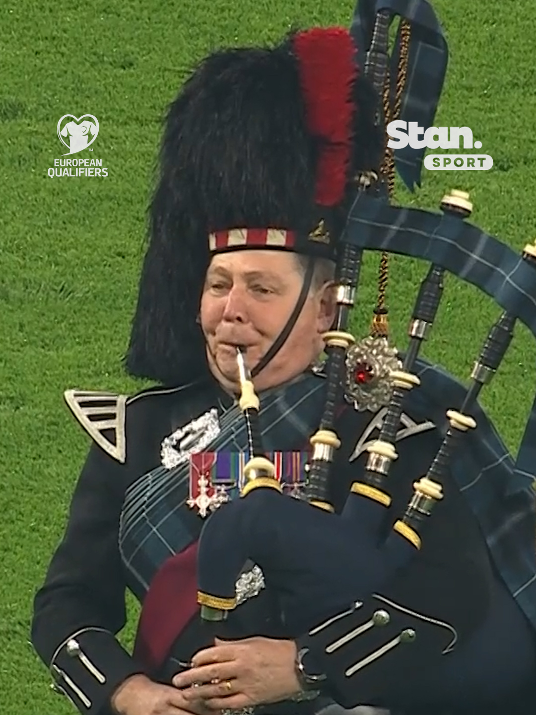 The bagpipes and Flower of Scotland literally 𝐚𝐥𝐰𝐚𝐲𝐬 𝐛𝐚𝐧𝐠𝐬 at Hampden Park 🏴󠁧󠁢󠁳󠁣󠁴󠁿🎶 ↳ European Qualifiers™. Every Match. Live & Exclusive on Football's New Home, Stan Sport. #StanSportAU #WCQ #Scotland