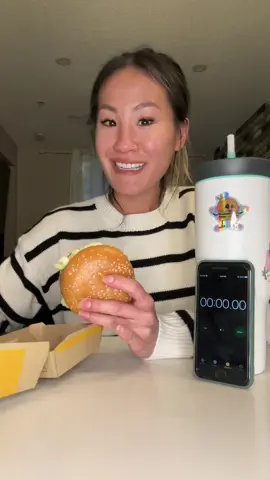 Late to the Big Mac challenge. This was a huge fail. Watching me do this angers me 😂  #bigmac #mcdonalds #fyp #mukbang #eating 