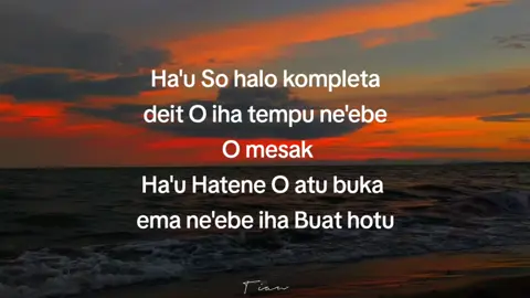 #HA'uKoprendeBuatHotu🙏