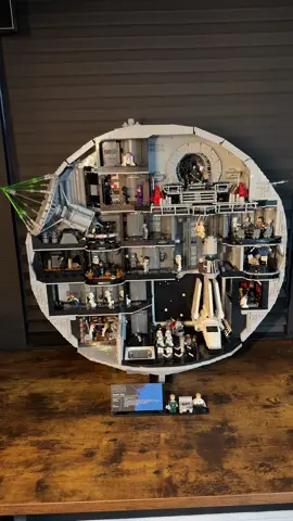 the death slice is just peak worth every dollar #lego #legotok #legostarwars #starwars #deathstar 