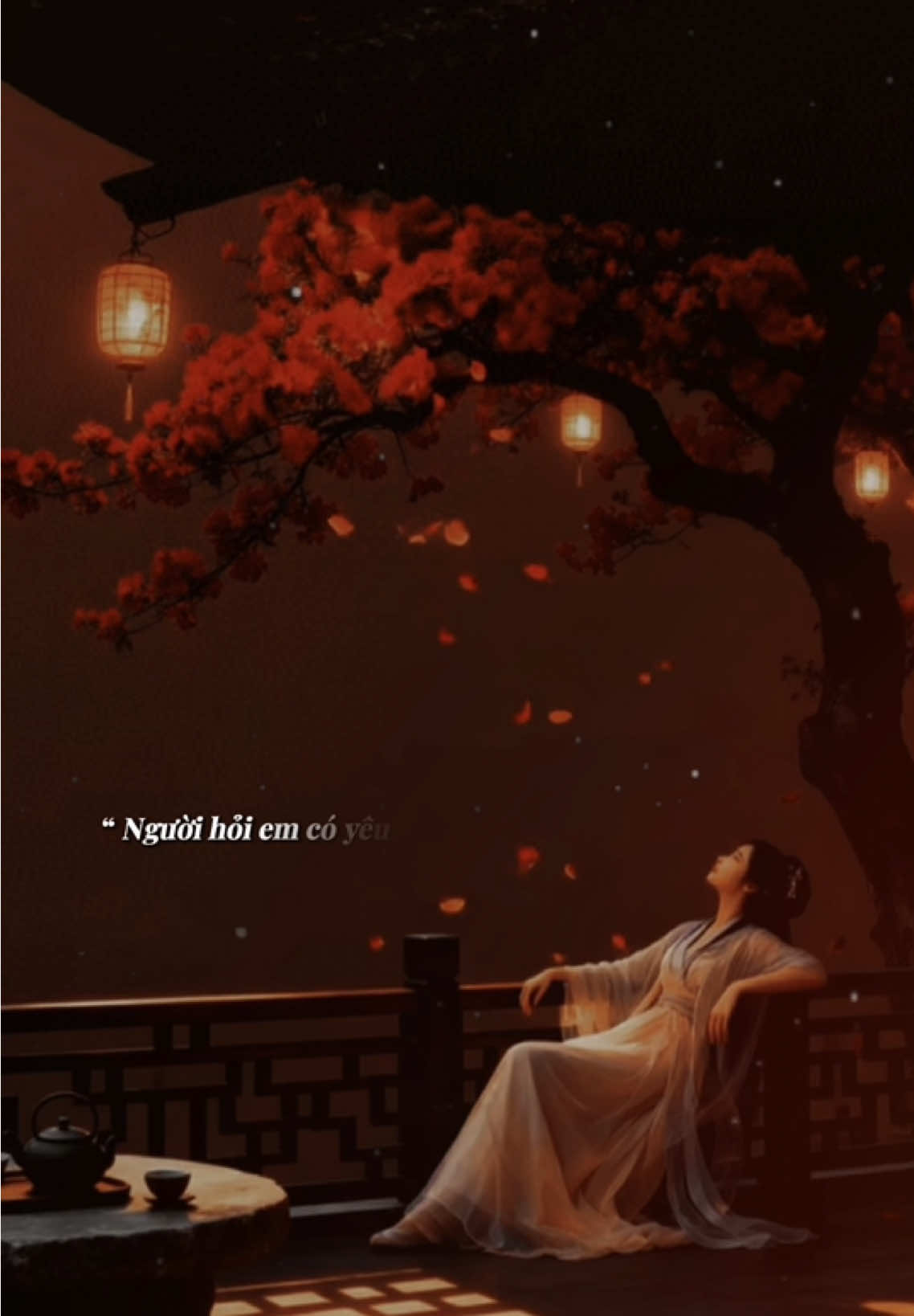 Người hỏi em có yêu người đậm sâu… #tramnhacbuon_07 #Bkmuzic  #teddyentertainment 
