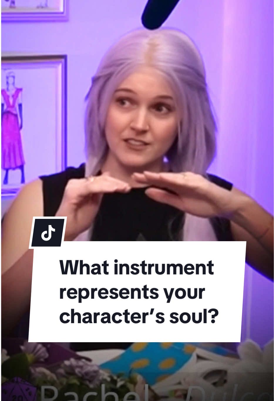 Answer for your D&D/TTRPG character, a character from a book you’re writing or for yourself! What instrument represents the sound of your character’s soul? #dnd #BookTok #dndtiktok #author #cosplay 