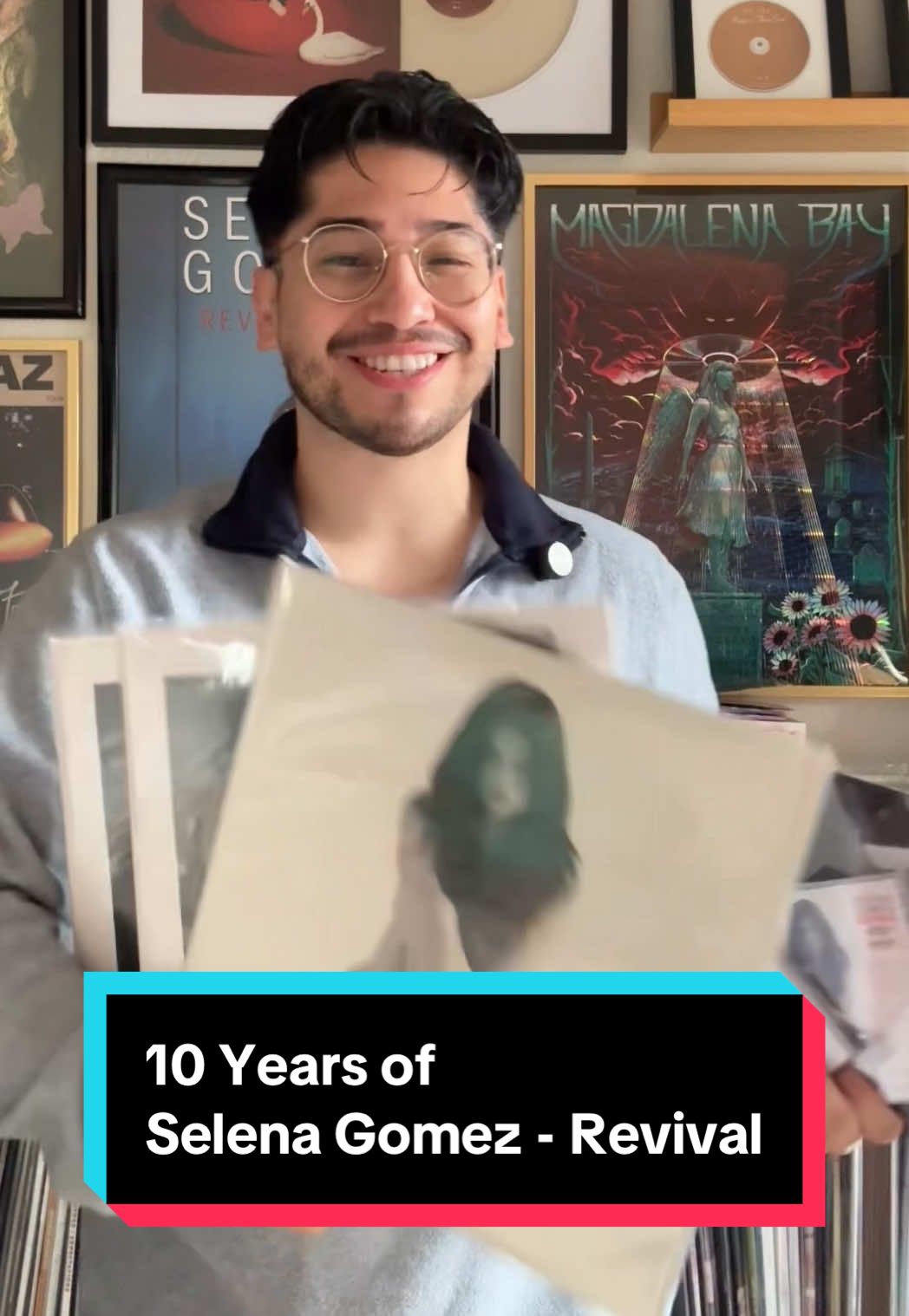 I can’t believe it’s been 10 years since Selena Gomez dropped her iconic album Revival. To celebrate let me show you some of the items in my collection❤️‍🔥 @Selena Gomez @Selena Fan Club #selenagomez #selenator #revival #collection #musiccollection 