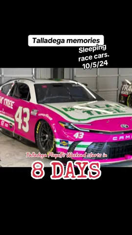 8 days until Talladega NASCAR Playoffs weekend. #nascar #racing #nascartiktok  #Motorsport #talladega 