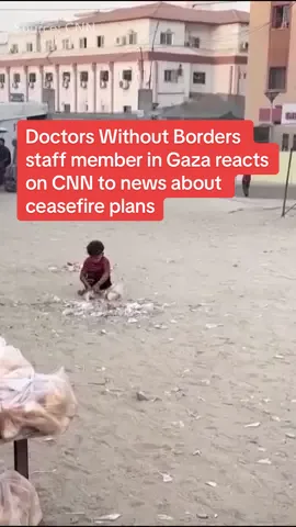 MSF communications officer Nour Alsaqqa spoke from Gaza with Christiane Amanpour, reacting to the potential ceasefire agreement today. While there is some sense of relief, she also described lingering uncertainty and numbness.  This potential #ceasefire agreement comes after “two years of indiscriminate mass killing and destruction of every aspect of life, whether it's infrastructure, health facilities, homes.” She called for “an urgent and massive scale-up of humanitarian aid to address these overwhelming needs–whether it's medical needs, whether it's psychological needs, whether it's material needs.”  🎥Source: CNN 