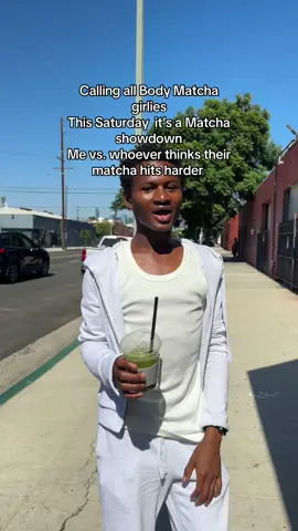 Turned my obsession into a drink🍵 First 25 get free Body Matcha tees! Meet me & try Body Matcha on Oct 11, 10am-12pm @couplet coffee — 1638 W Temple St , LA  90026💚