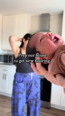 Nothing like a huge home project two weeks postpartum 😂😅😩 #cleanwithme #postpartum #newbornmom 