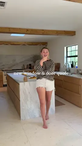 we got back the quotes for our new window and back door 💀 what do we doooo??? #homerenovation #quotes #window #door #kitchenmakeover 