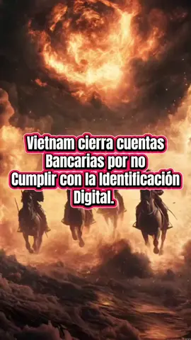 Vietnam cierra 86 millones de cuentas bancarias, debido a una regulación para combatir el fraude digital. Siendo obligatoria la Identificación Biometrica a partir del 30 de Septiembre 2025. #ultimostiempos #nuevoordenmundial #dinerodigital #ID 