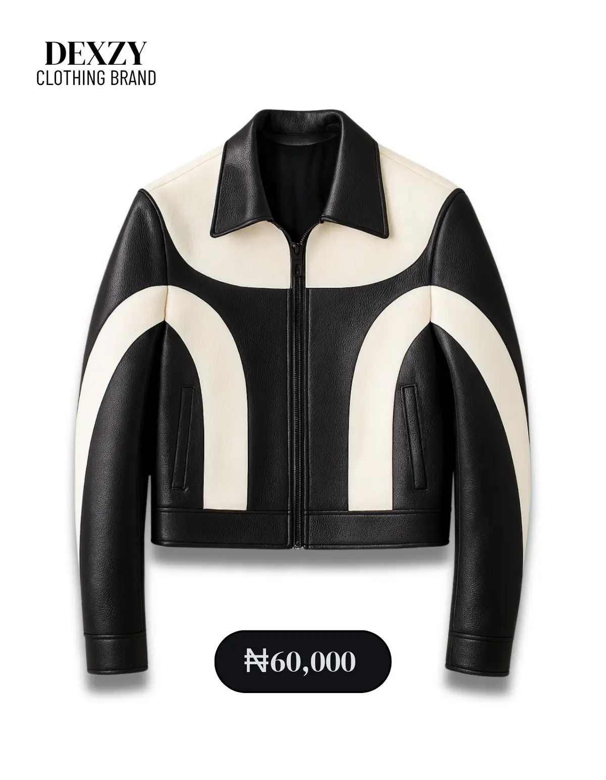 Step out loud. These black leather jackets with clean white stripes aren't just clothes - they're confidence in motion. Drip that speaks before you do. Own the block, the night, and every stare. Price: 60,000 #leatherjacket #fashion #newdropalert🚨 #stylesnap 