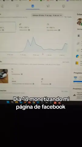 Día 18 monetizando mi página de facebook #monetizacion #monetizarfacebook #monetizacionfacebook 