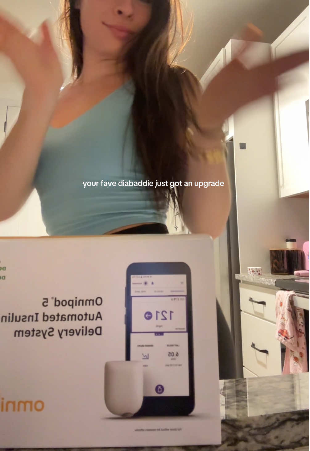 I know that’s right @Omnipod #type1diabetes #t1d #t1dlookslikeme #diabetic #insulinpump 
