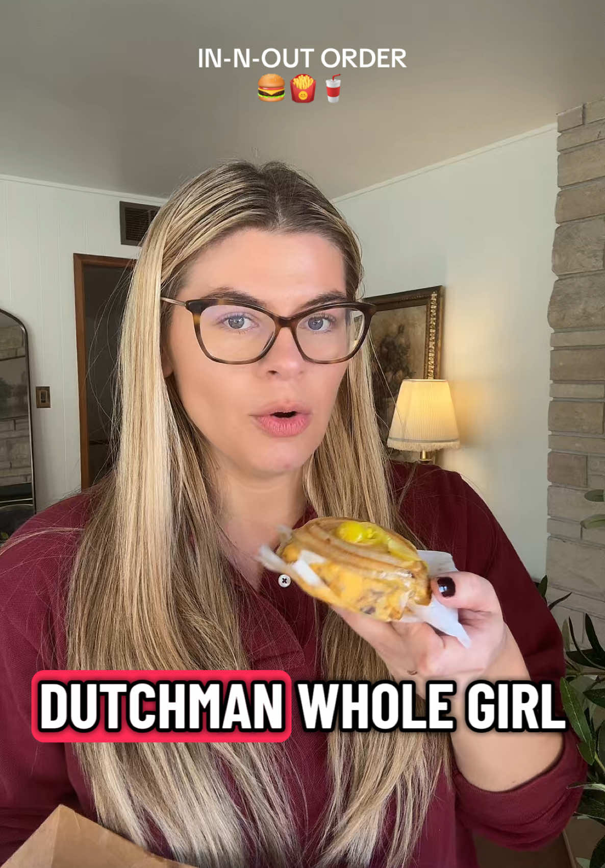 I think the texture reminded me of hot Cheeto fries but there was no hot Cheeto dust so it threw me off for a second haha. 😆  #innout #innoutburger #flyingdutchman 