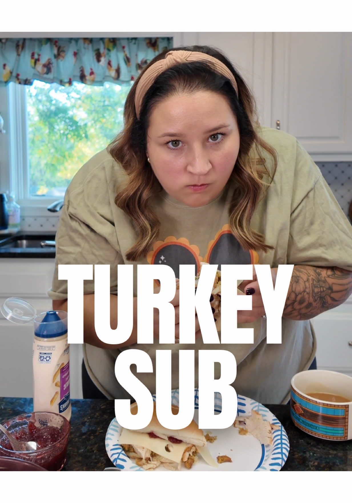 This may be the ultimate thanksgiving leftover sandwich and turns out you don’t have to wait till November but if you don’t want to forget that this creation exists be sure to save this video — you won’t be sorry you did. #firehousesubturkeysandwhich #fastfooddupe #thanksgivingleftoversub #turkeydinnersub