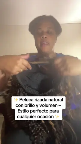 PelucaRizada #CabelloNatural #EstiloConVolumen #LookPerfecto 