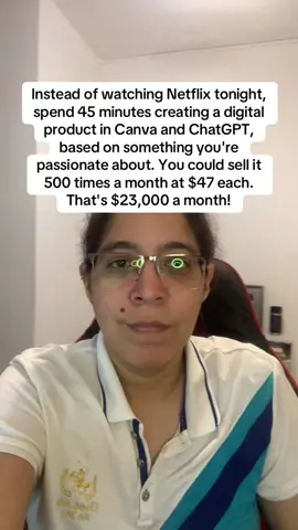 I always heard that digital products were the key to success, but I had no idea what to create or how. What I learned is that you don't need to create your own products. 🤯 Over 80% of companies have affiliate programs: they pay people like you and me to promote their products. That's exactly what I do, and I make over $1,000 per sale. And the best part is, anyone can do it. You don't need: ❌ A large following ❌ Previous experience ❌ Be a techie You just need to learn basic skills and talk about products you like. Ready to get started? 💬 Comment 